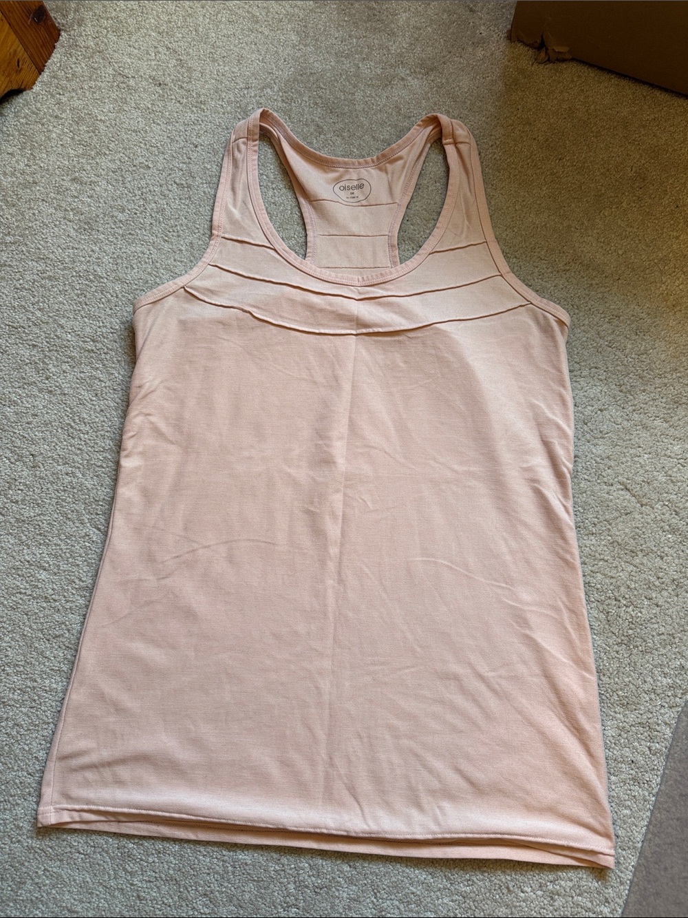Oiselle Peach Running Tank